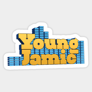 Young Jamie - J. Rogan JRE Podcast Fan Design Sticker